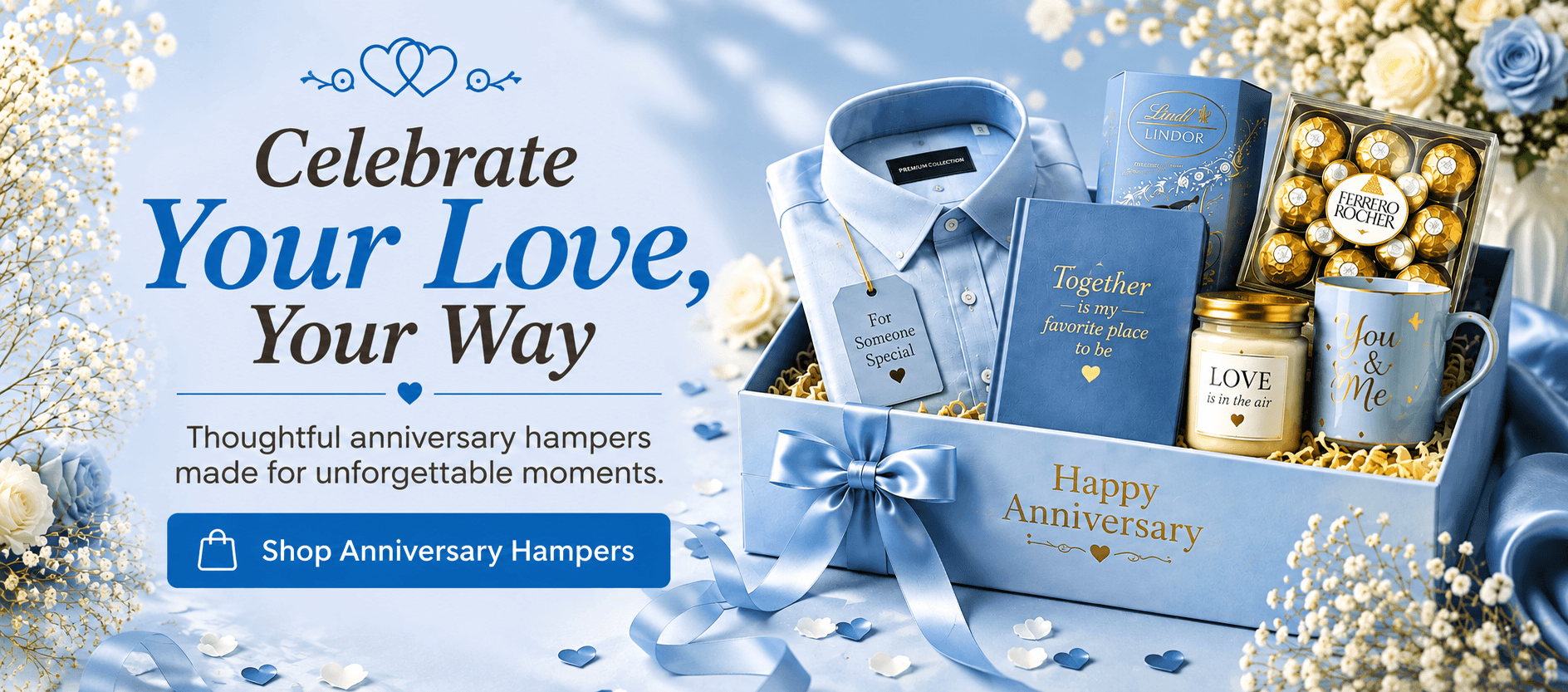 Anniversary Hamper to India