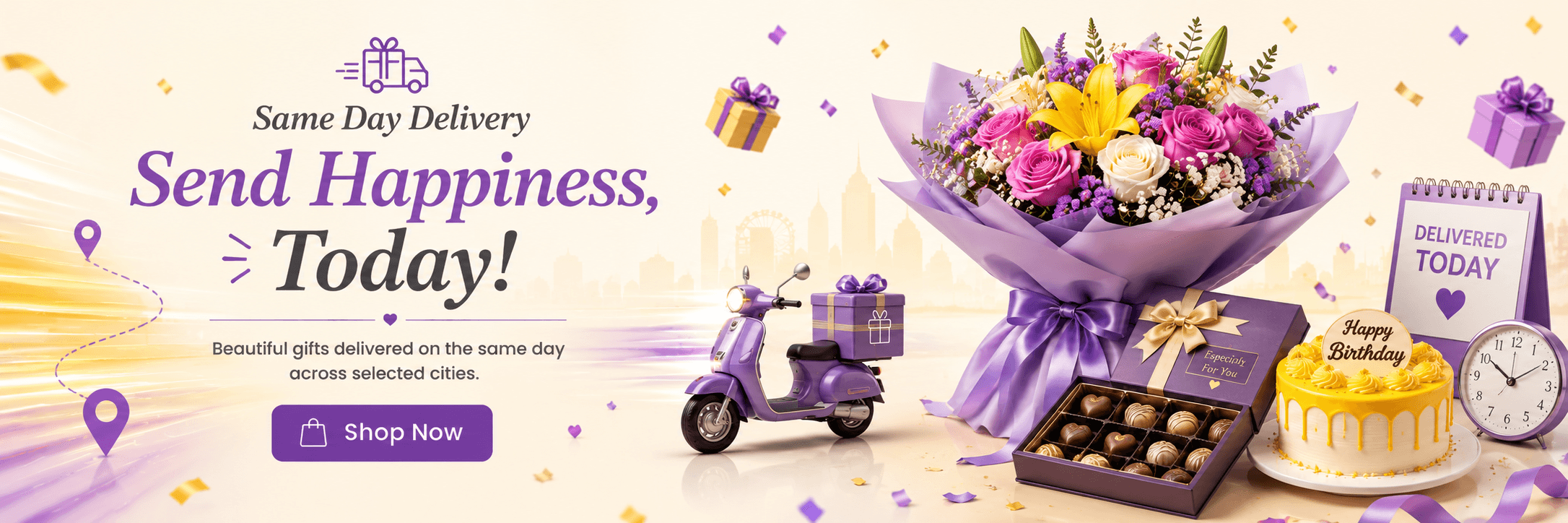 Same Day Gifts Delivery in India