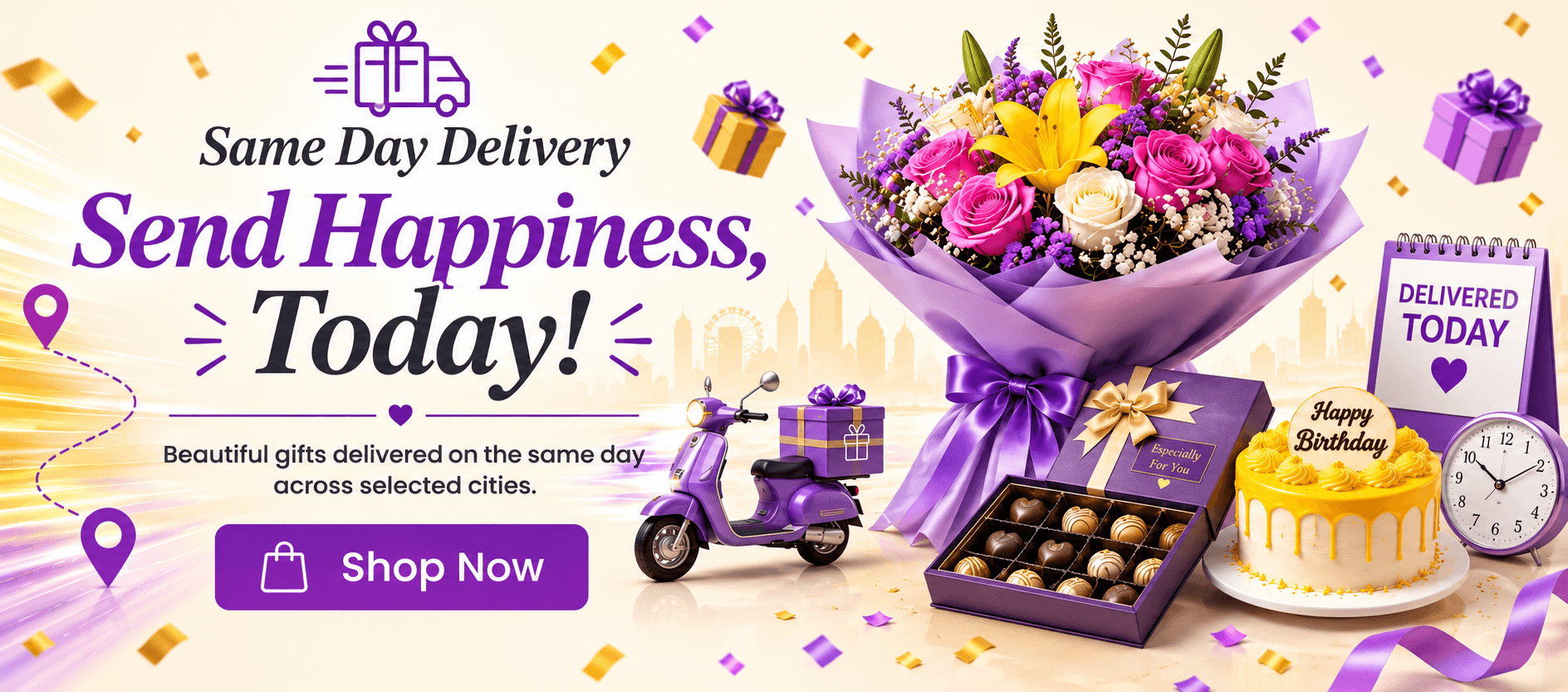 Same Day Gifts Delivery in India