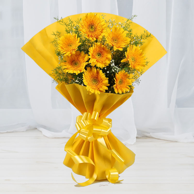 Sunshine Gerbera Bouquet