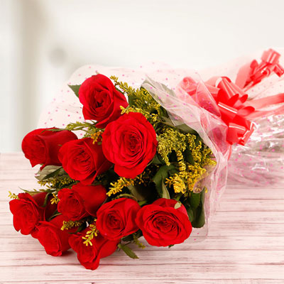 Classic 10 Roses Boquet