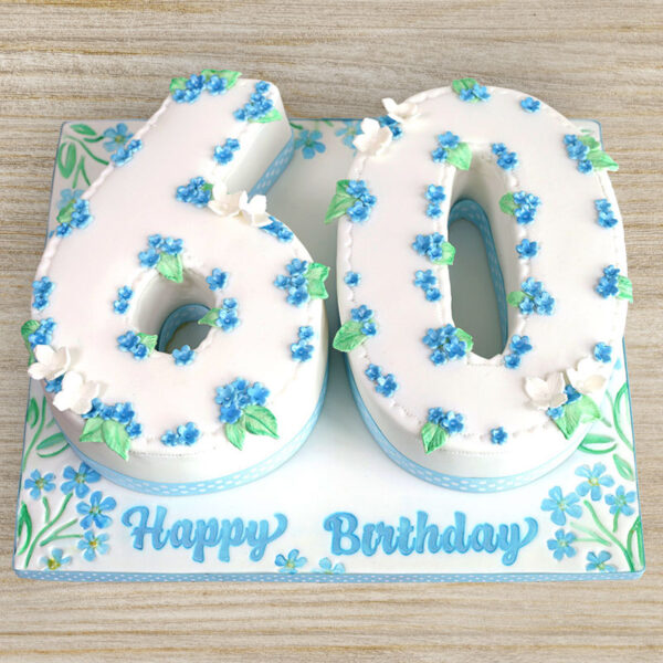 60th Celebration Cake