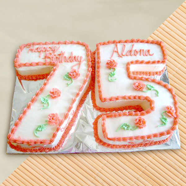 Double Digit Cake / 75th Celebration Cake