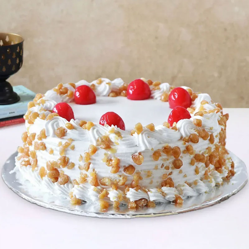 Butterscotch Cake – Eggless
