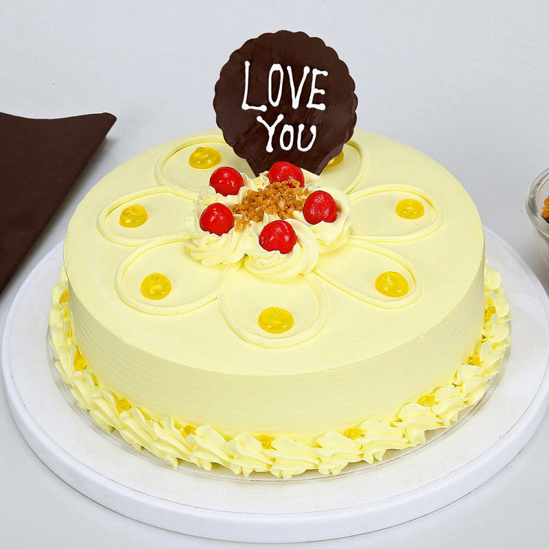 Love You Butterscotch Cake