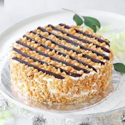 Five Star Butterscotch Cake Eggless