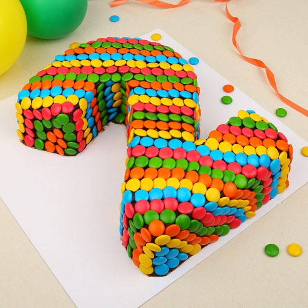 Numeric Gems Cake