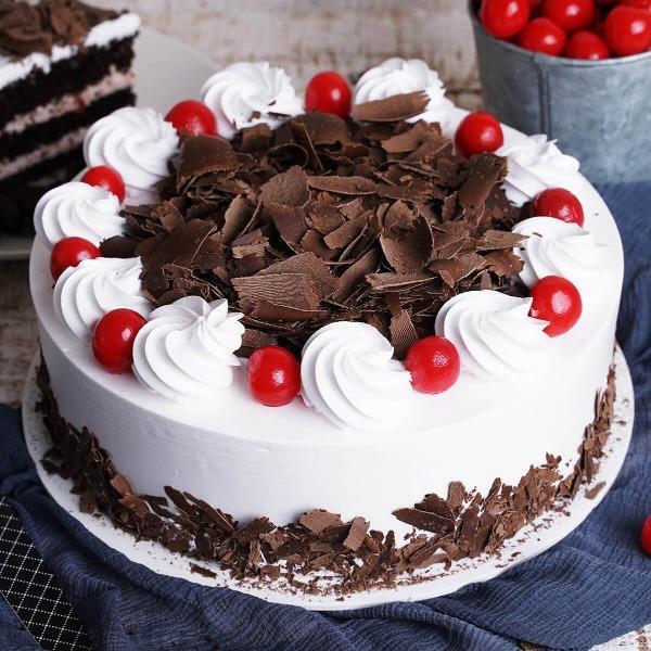 Eggless Tasty Black Forest Cake