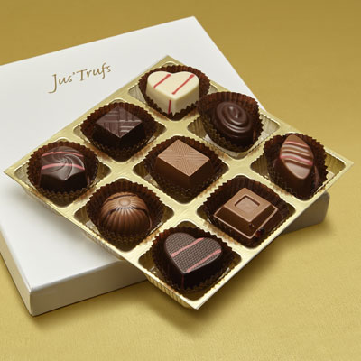 Classic Truffles Box of 9