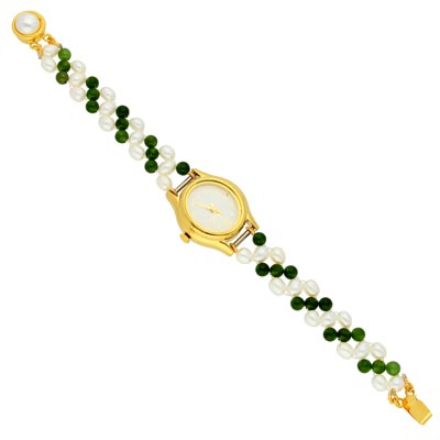Peaceful Pearl Wrist Watch