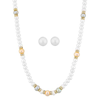 Divine White Pearl Necklace