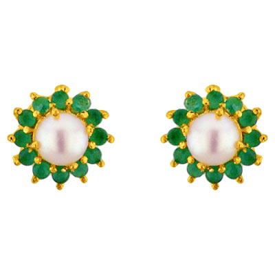 Green Earrings