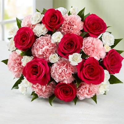 Carnation & Roses Bouquet