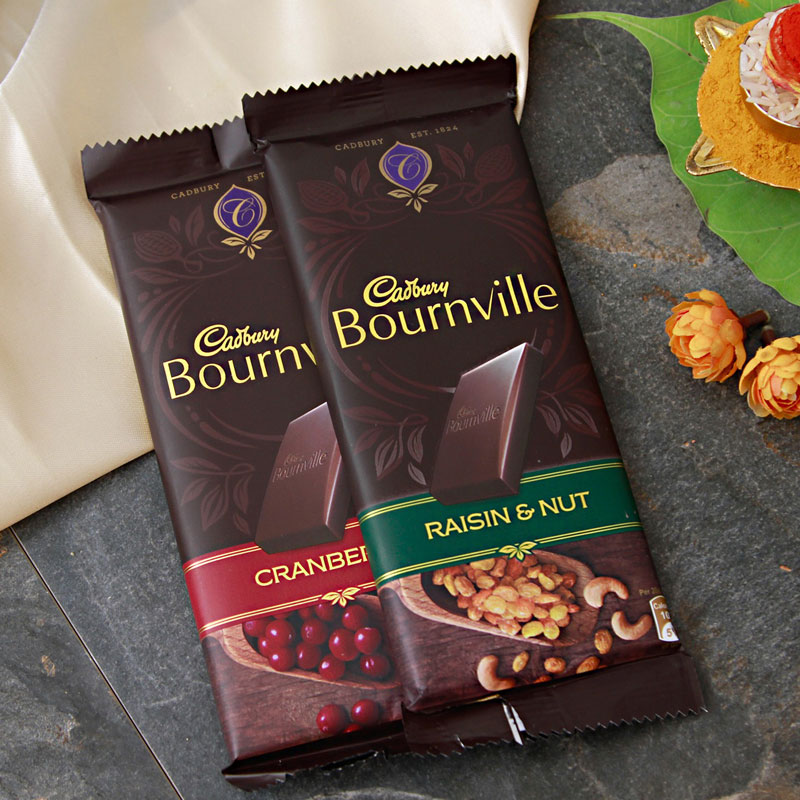 Cadbury Bournville Dark Chocolate Bar Set of 2 (80 g)