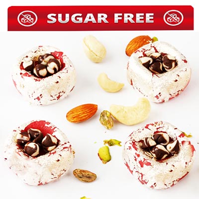 Sugarfree Kaju Chocochip Cubes