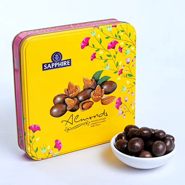 Sapphire Chocolate Coated Almond 90 gm