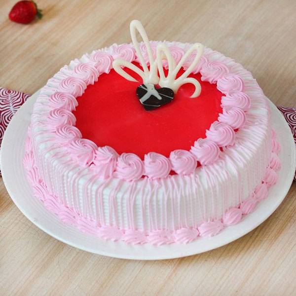Strawberry Mousse Five Star Cake
