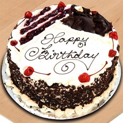Birthday Black Forest Cake – Five Star