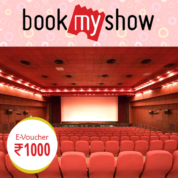 Book My Show E-Gift Coupon Rs.1000