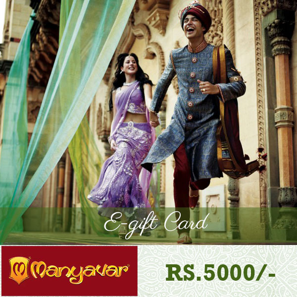 Manyavar E-Gift Shopping Card Rs.5000
