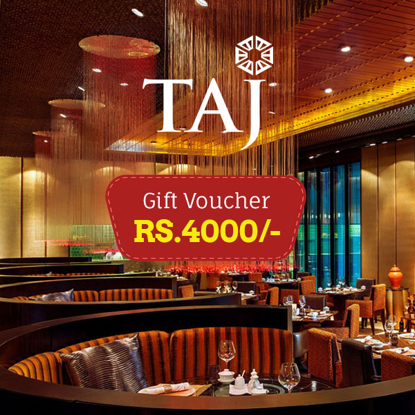Taj Hotel E-Gift Card