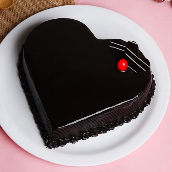 Chocolate Heart Cake