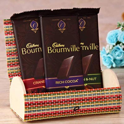Bounville Chocolate in Bamboo Box