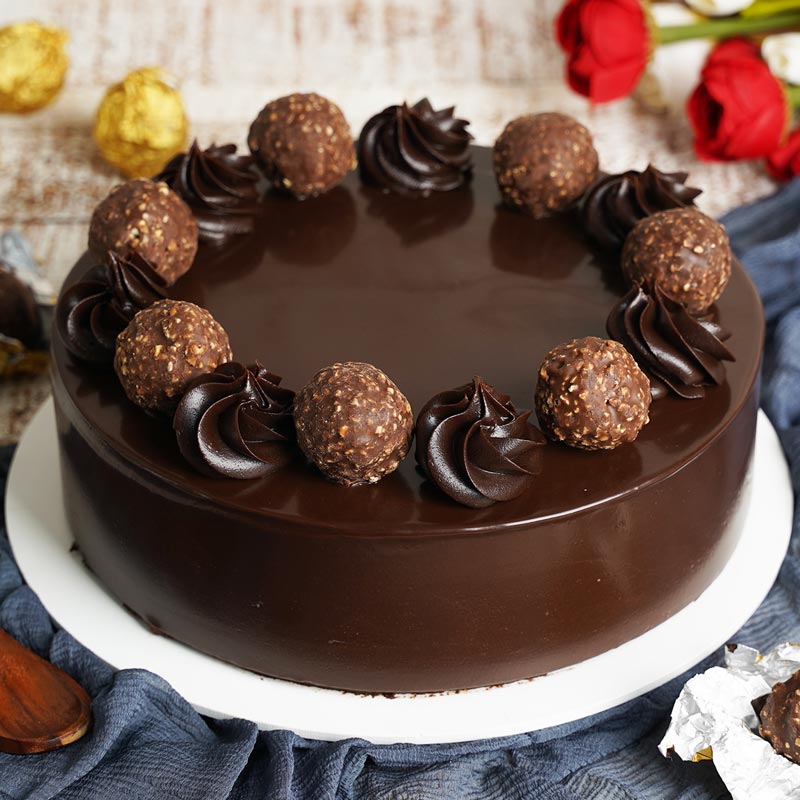 Ferrero Chocolate Cake