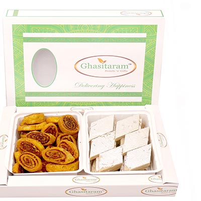 Bhakar Wadi and Kaju Katli Hamper