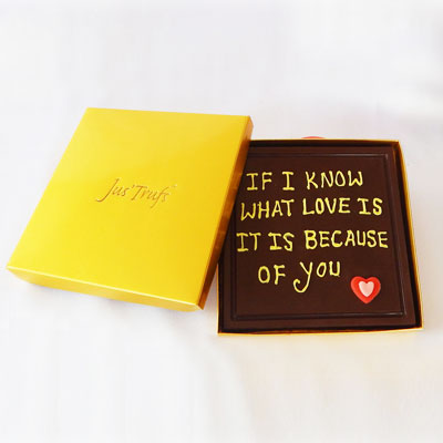 Personalize Your Chocolate Valentine 300 gm