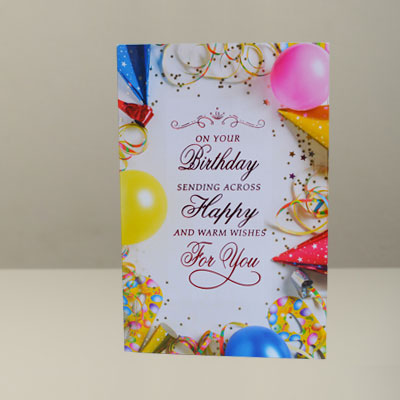 Warm Archies Birthday Card