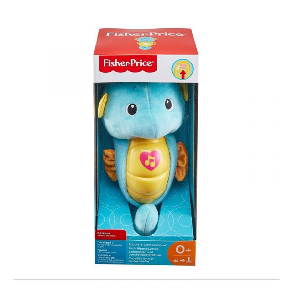 Fisherprice Soothe N Glow Seahorse - Blue