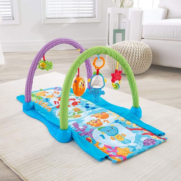 Fisherprice Kick N Crawl Musical Seahorse Gym