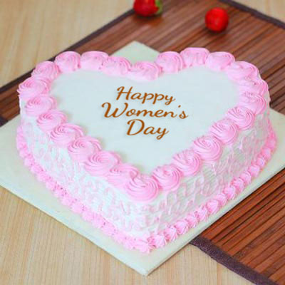 Strawberry Heart Cake Women’s Day Special