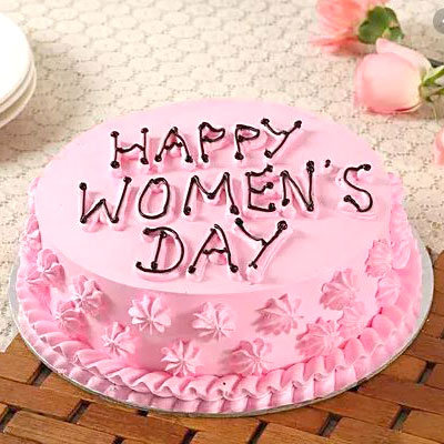 A Tasty Strawberry Women’s Day Cake