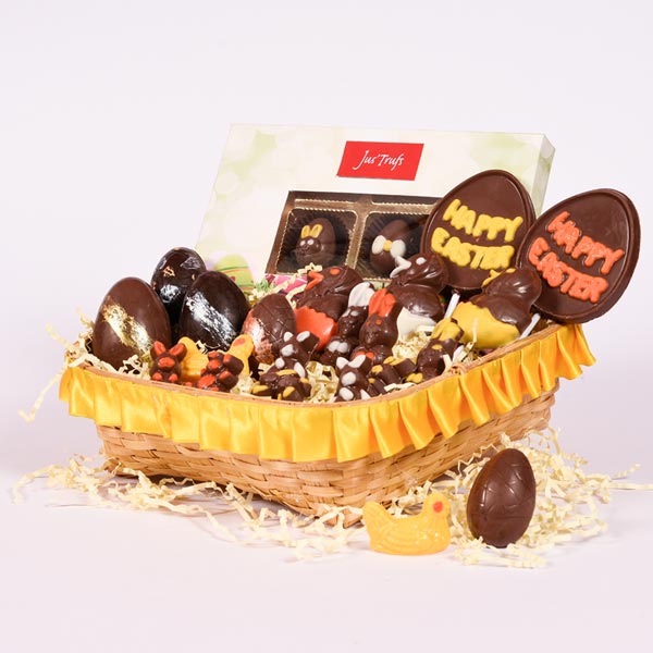 Easter Chocolate Treasure Basket