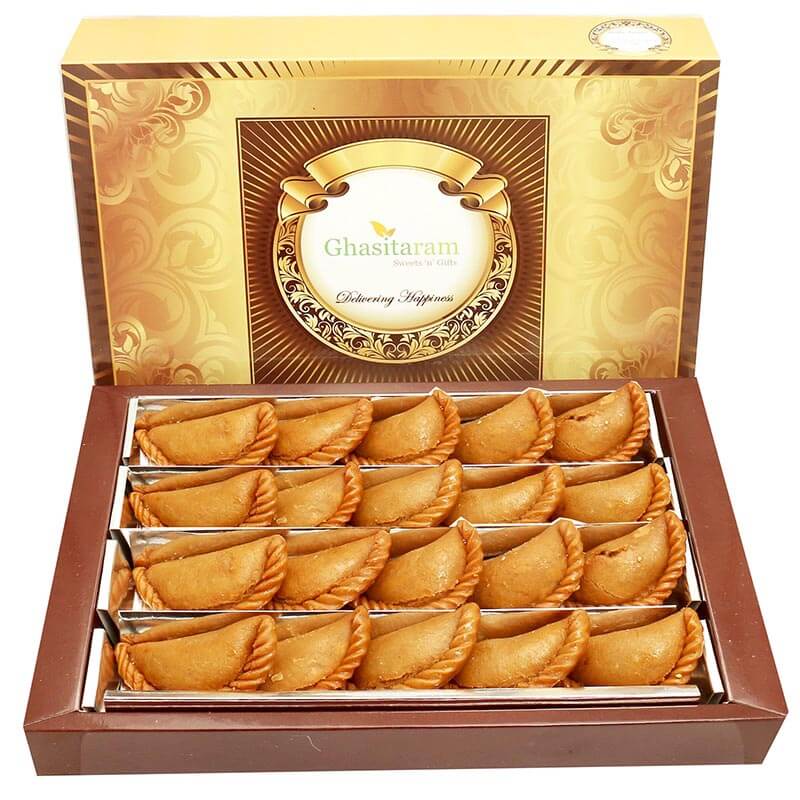 Holi Dry Sweet Wheat Gujiya 600 gms