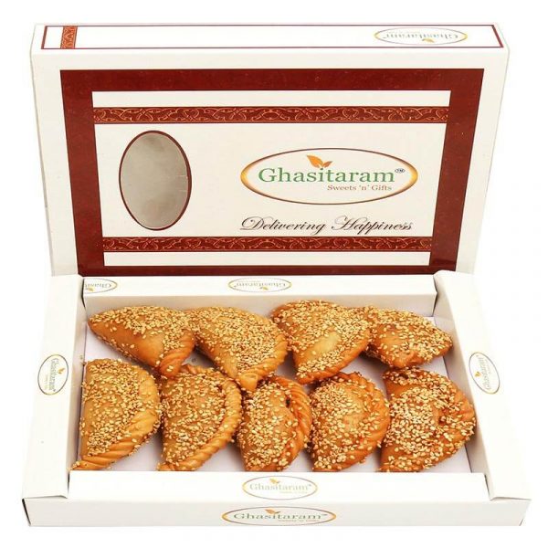 Holi Sweets Roasted Sesame Gujiya 400 gms