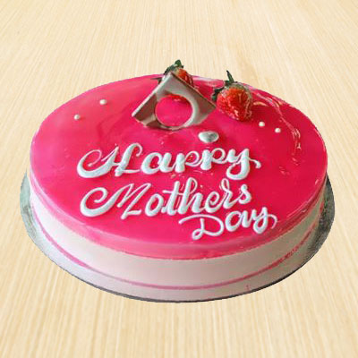 Glazy Five Star Strawberry Mother’s Day Cake