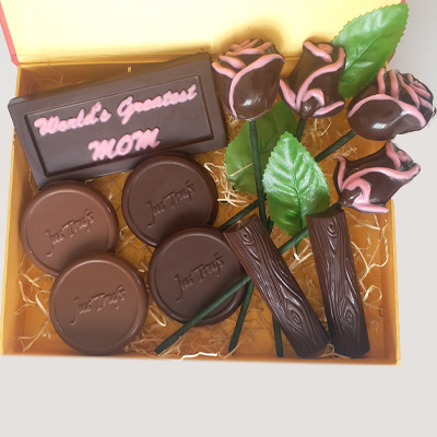 Mom you Deserve the Best Chocolate Hamper