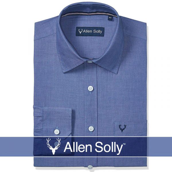 Allen Solly Navy Blue Shirt