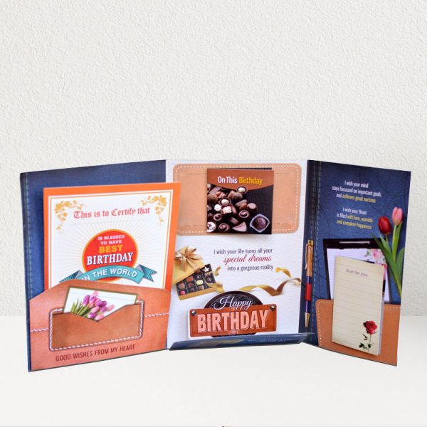 Birthday Organizer Greetings Card