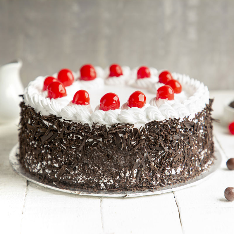 Exotic Black Forest Cake – Midnight Delivery