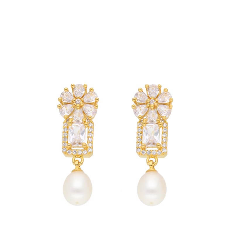 Babita Pearl Earrings