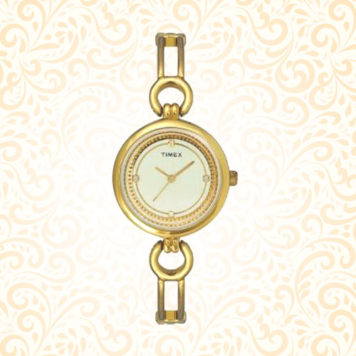 Golden Timex Ladies Timepiece
