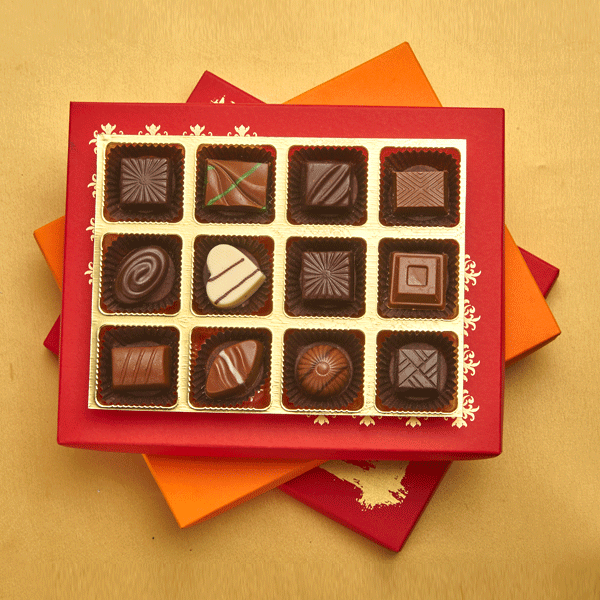 Classic Chocolate Truffles in a Dream Box of 12