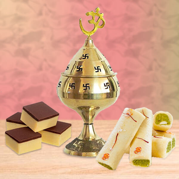 Diwali Akhanda Diya Sweets Hamper