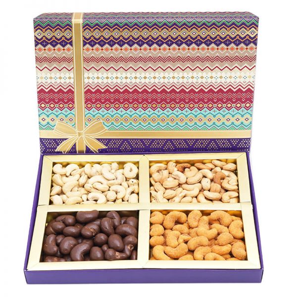 Fruit n nut Box of 4 Assorted Cashews