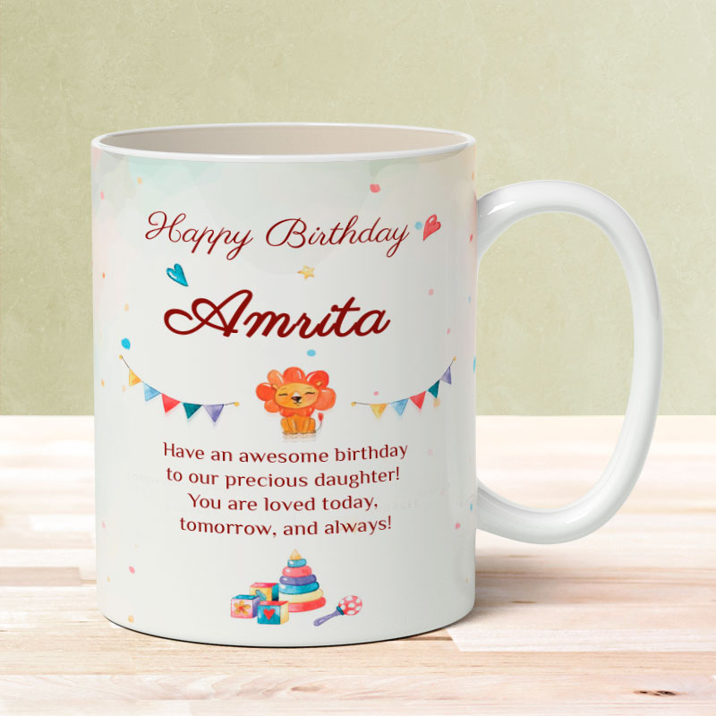 Adorable Daughter Birthday Mug