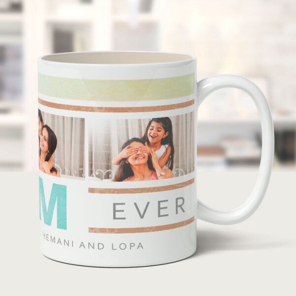 Best MOM Ever Personalized Coffee Mug